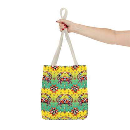 Tote Bag (AOP), Cancer, Zodiac, Jewel Pattern