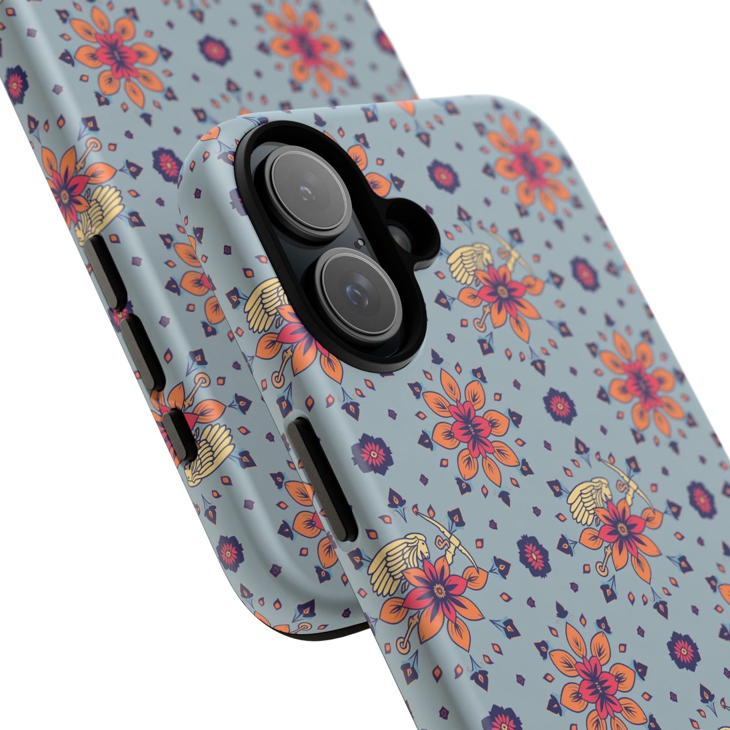 Tough Cases, Sagittarius, Zodiac v3, Flower Pattern