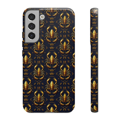 Tough Cases, Scorpio, Zodiac, Metal Pattern