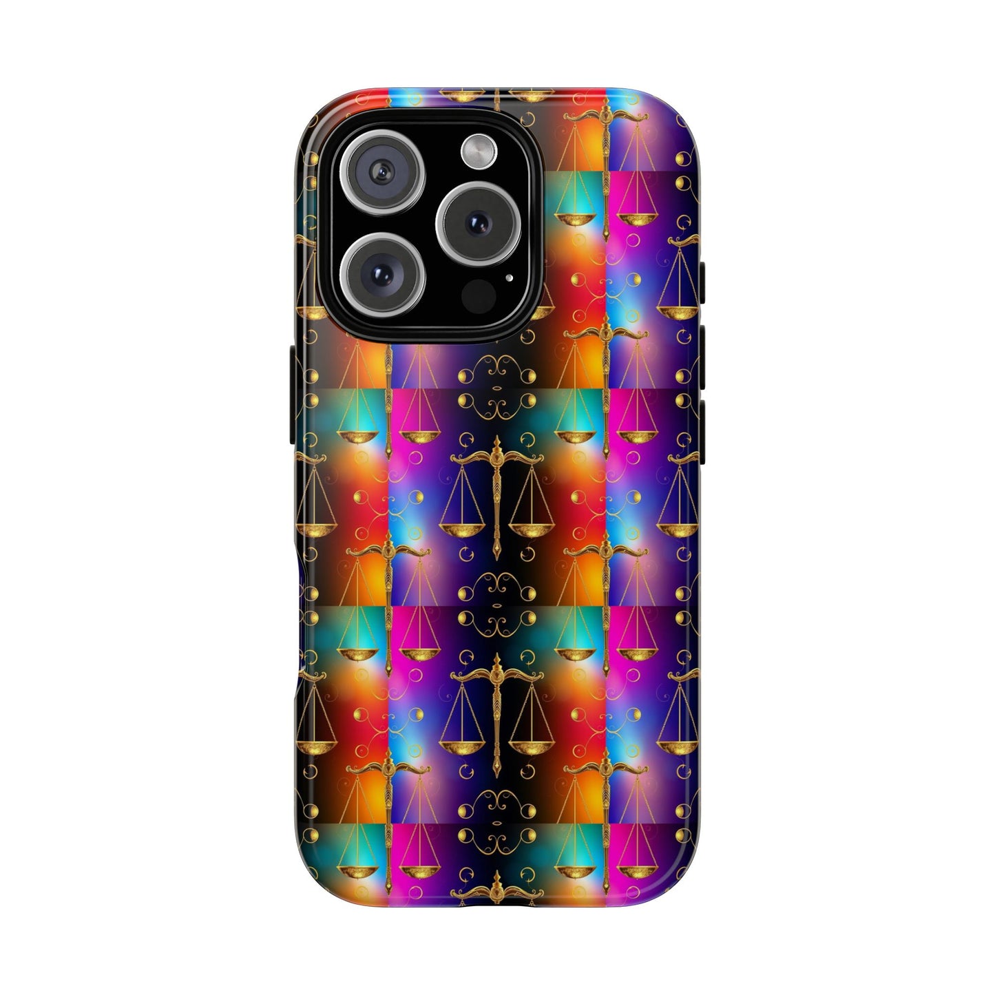 Tough Cases, Libra, Zodiac v1, Metal Pattern