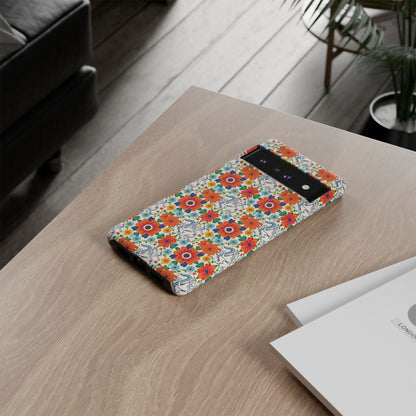 Tough Cases, Virgo, Zodiac v4, Flower Pattern