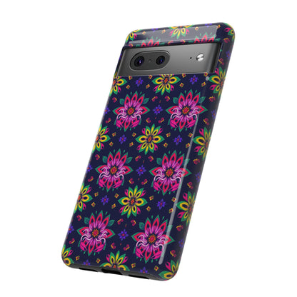 Tough Cases, Scorpio, Zodiac v4, Flower Pattern