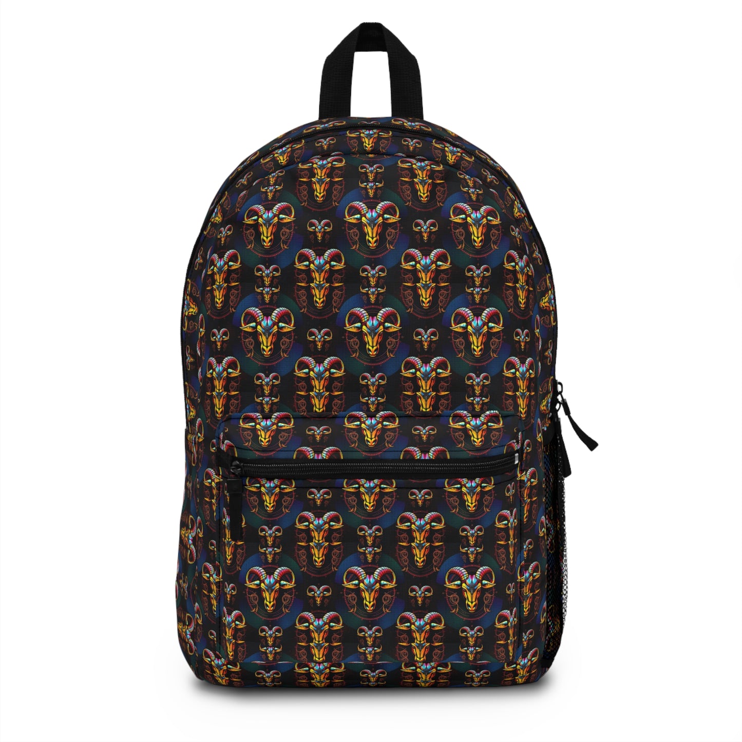 Backpack, Taurus, Zodiac v1, Metal Pattern