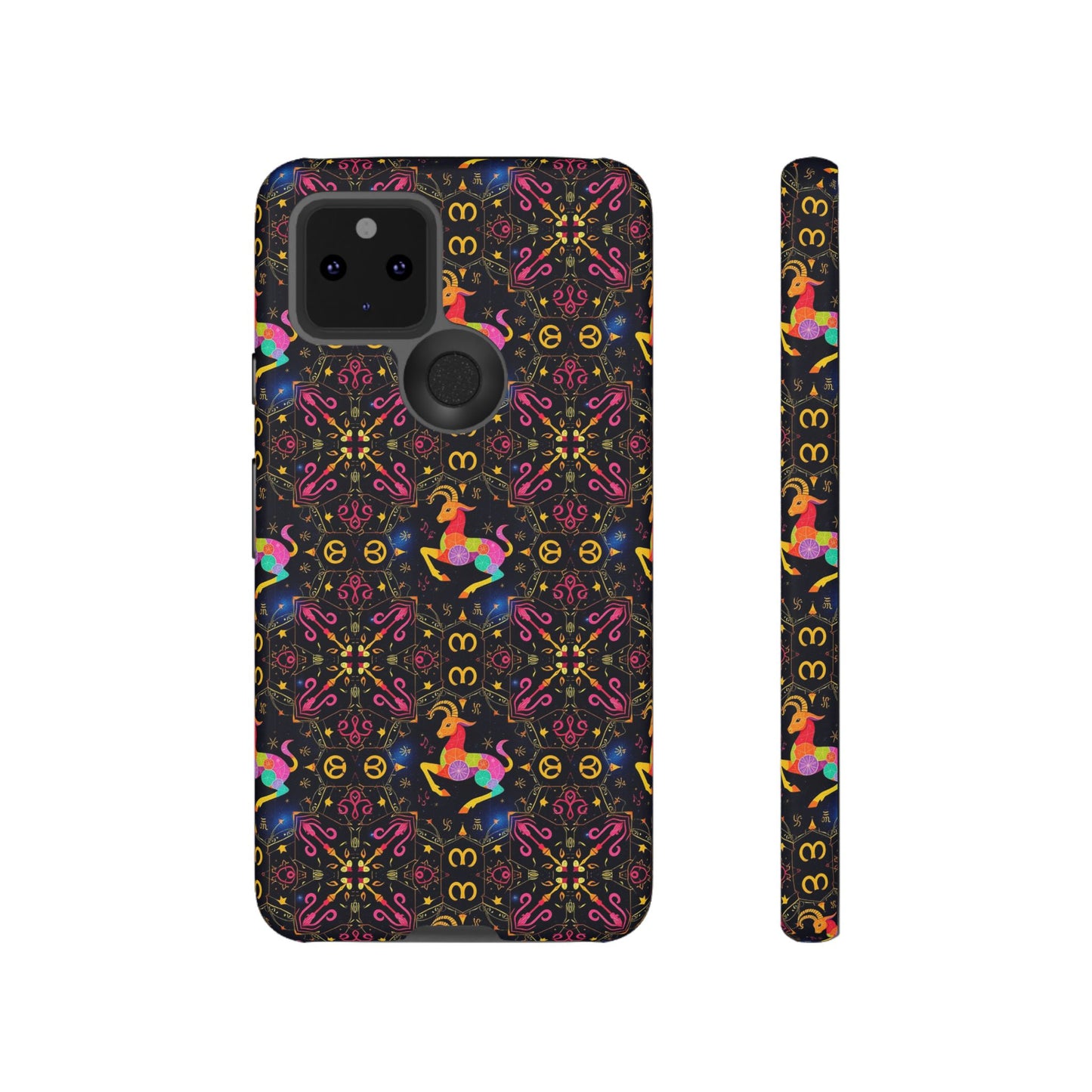 Tough Cases, Capricorn, Zodiac v2, Metal Pattern