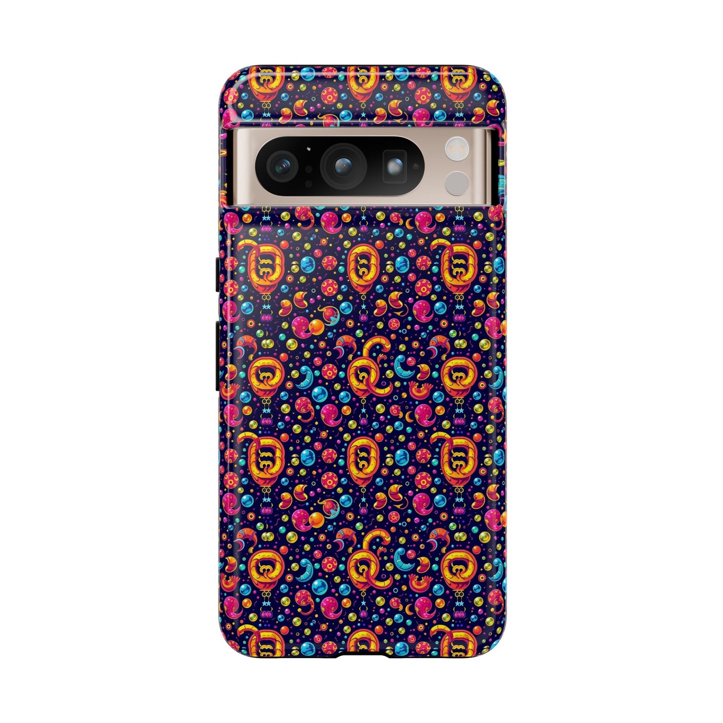 Tough Cases, Aquarius, Zodiac v1, Bubble Pattern
