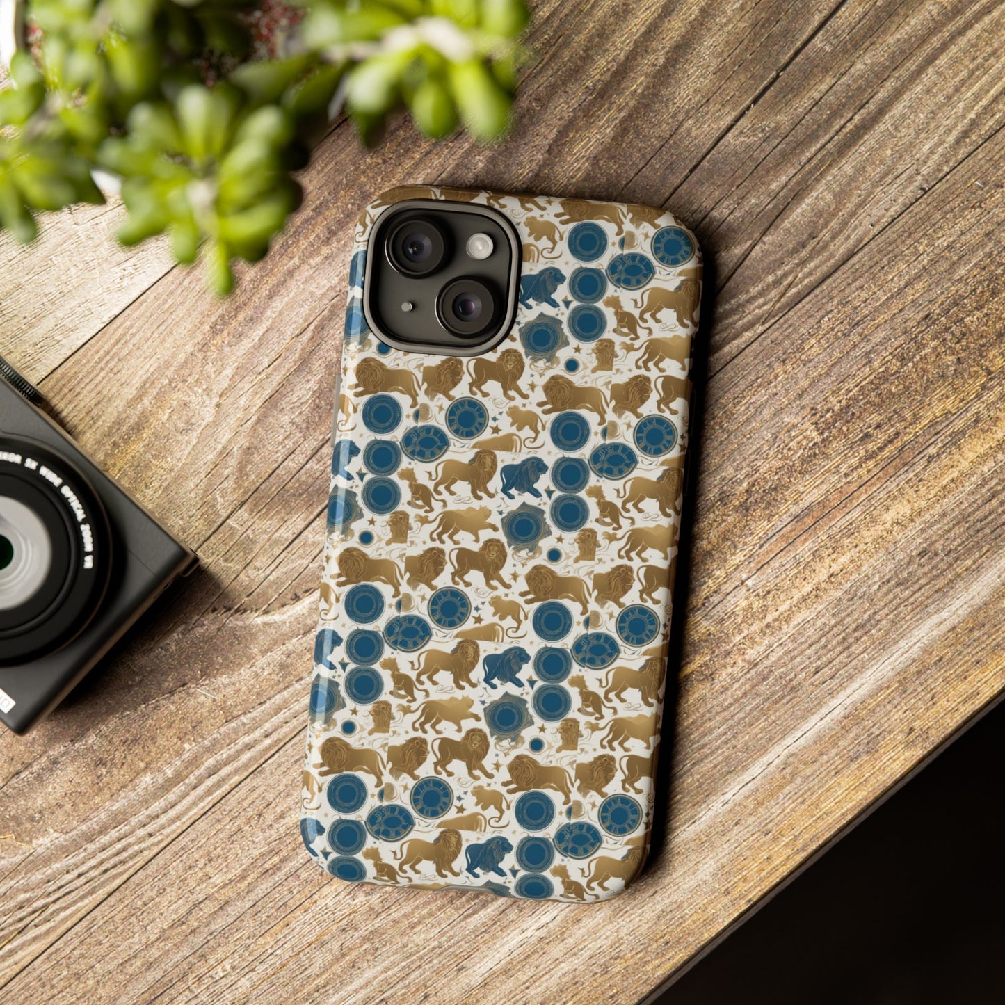 Tough Cases, Leo, Zodiac v2, Metal Pattern