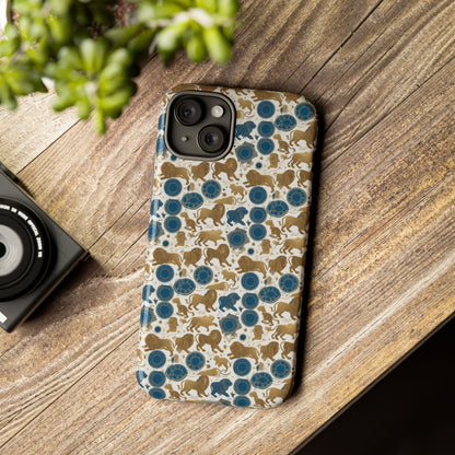 Tough Cases, Leo, Zodiac v2, Metal Pattern