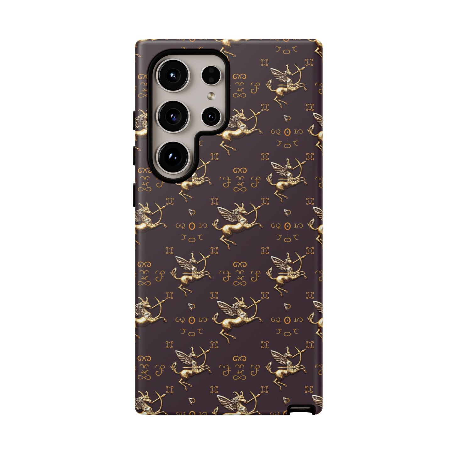 Tough Cases, Sagittarius, Zodiac v3, Metal Pattern