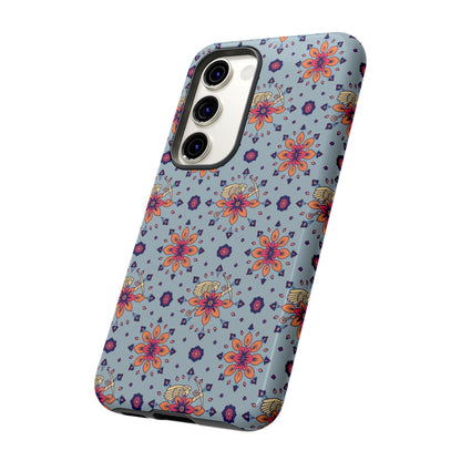 Tough Cases, Sagittarius, Zodiac v3, Flower Pattern