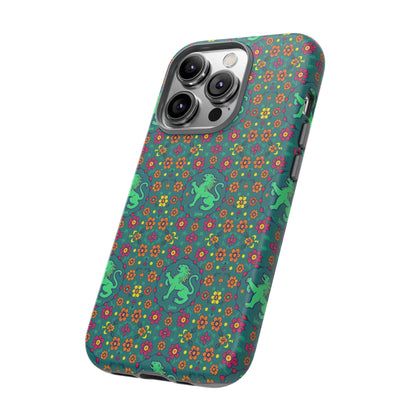 Tough Cases, Leo, Zodiac v3, Flower Pattern