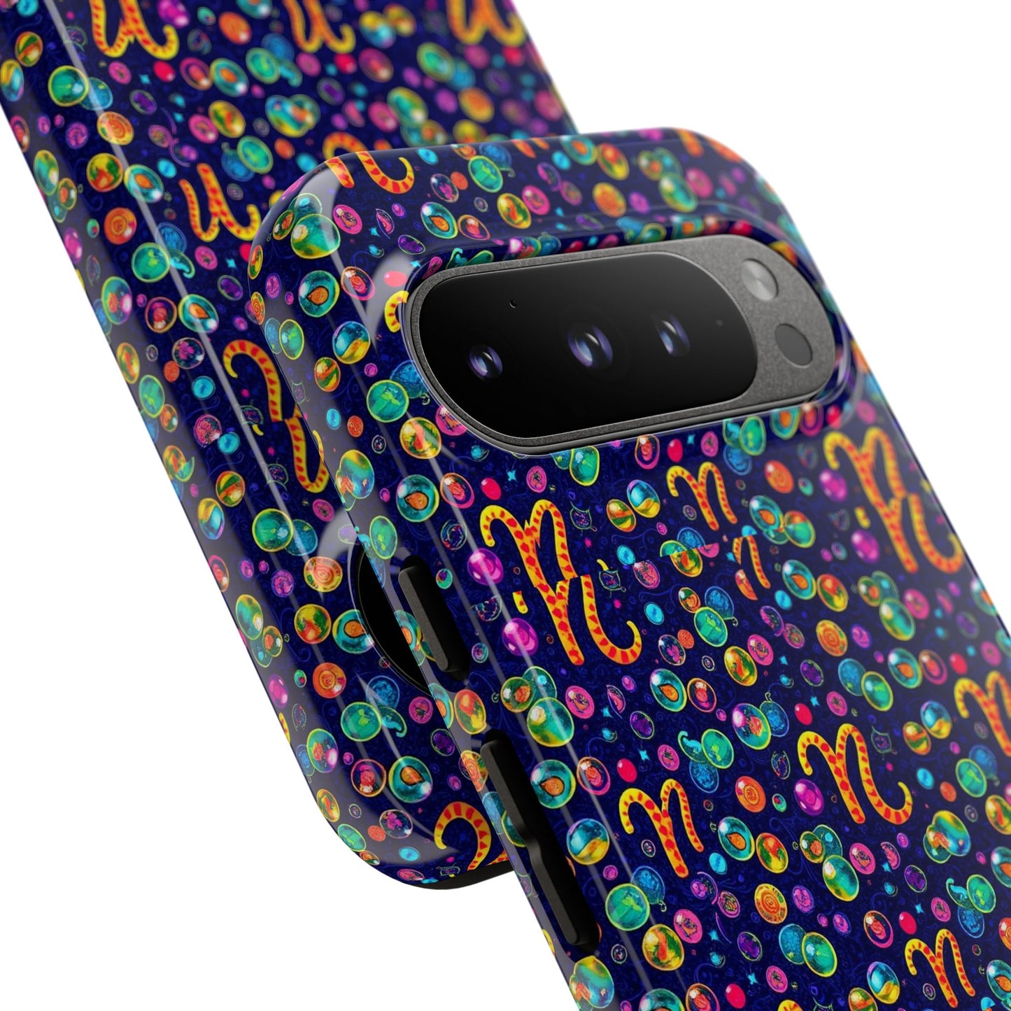 Tough Cases, Aquarius, Zodiac, Bubble Pattern
