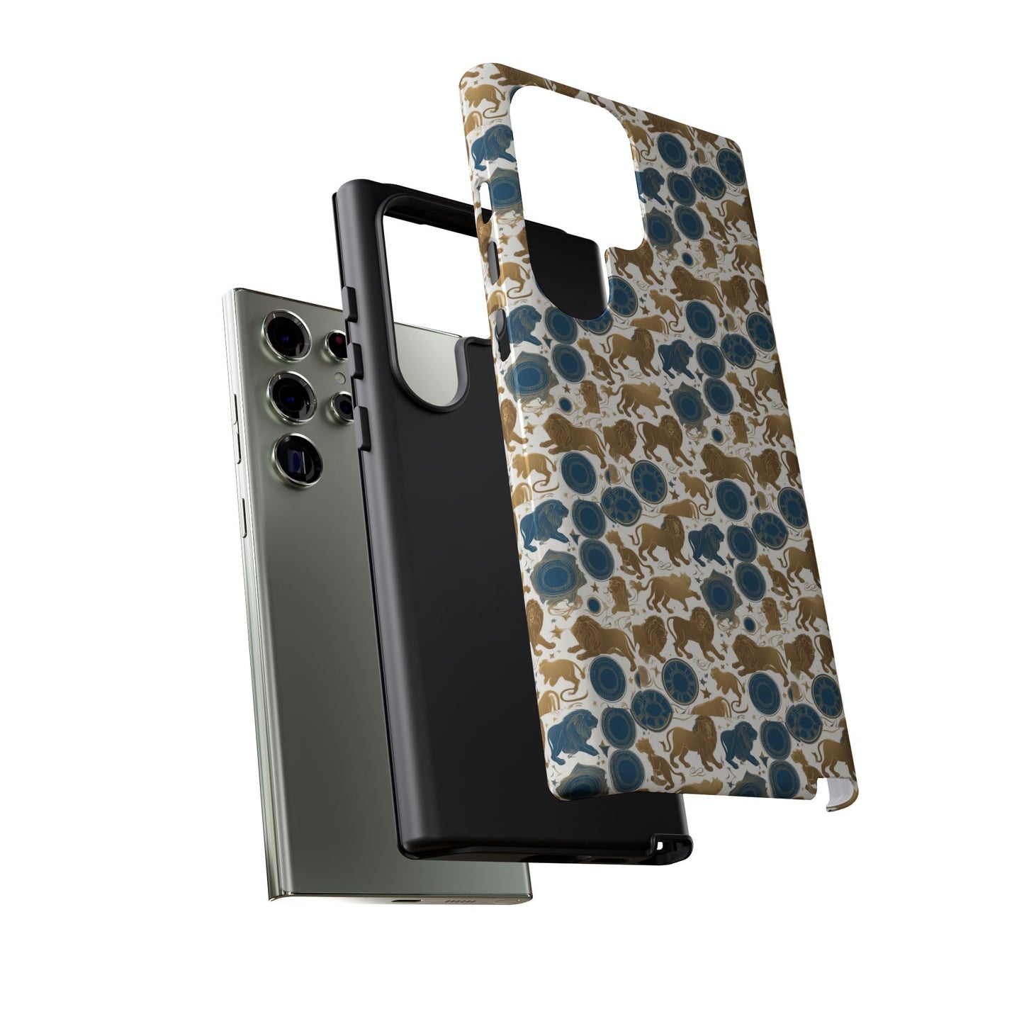 Tough Cases, Leo, Zodiac v2, Metal Pattern