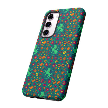 Tough Cases, Leo, Zodiac v3, Flower Pattern