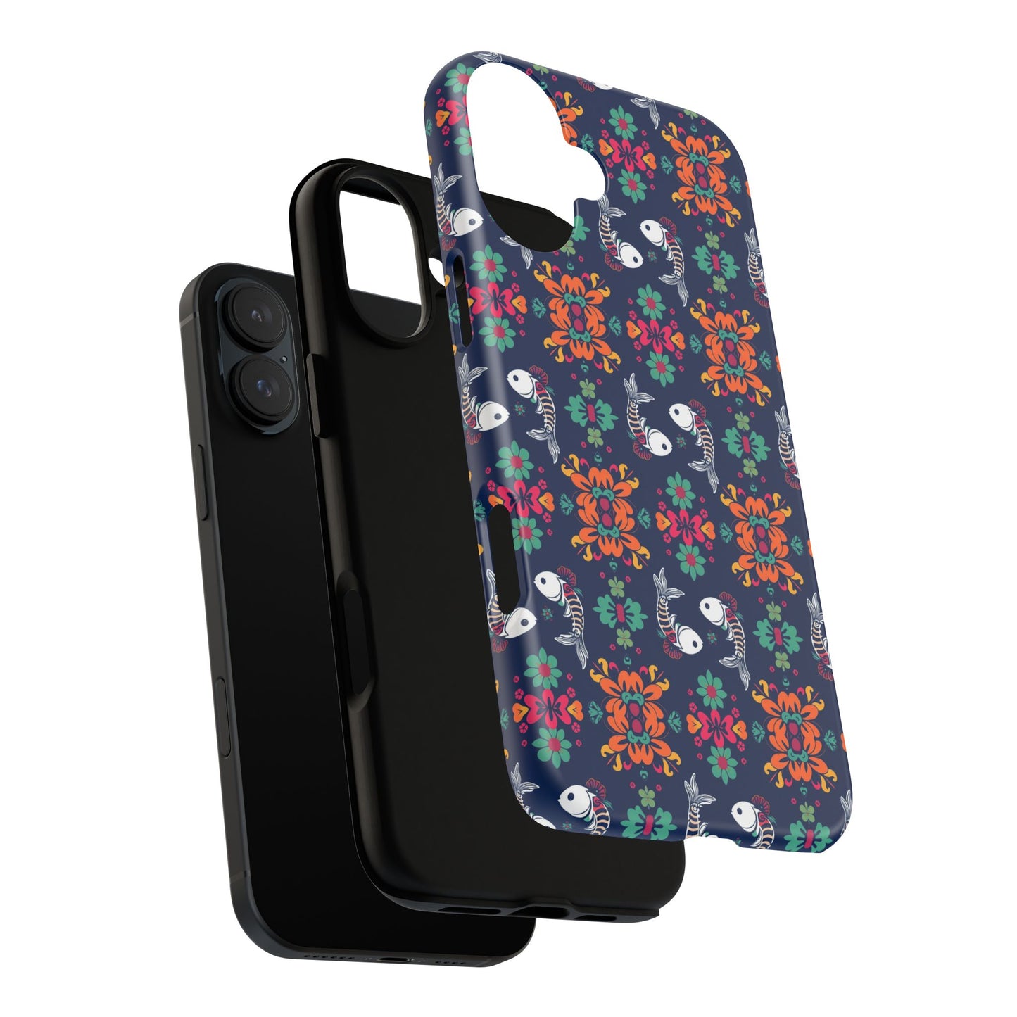Tough Cases, Pisces, Zodiac, Flower Pattern