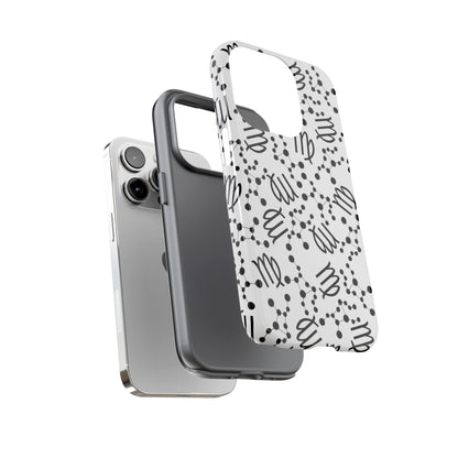 Tough Cases with the Virgo Zodiac sign for iPhone, Samsung Galaxy, and Google Pixel devices