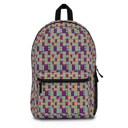 Backpack, Aquarius, Zodiac, Shapes Pattern
