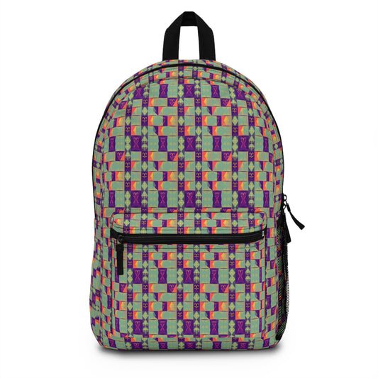 Backpack, Aquarius, Zodiac, Shapes Pattern