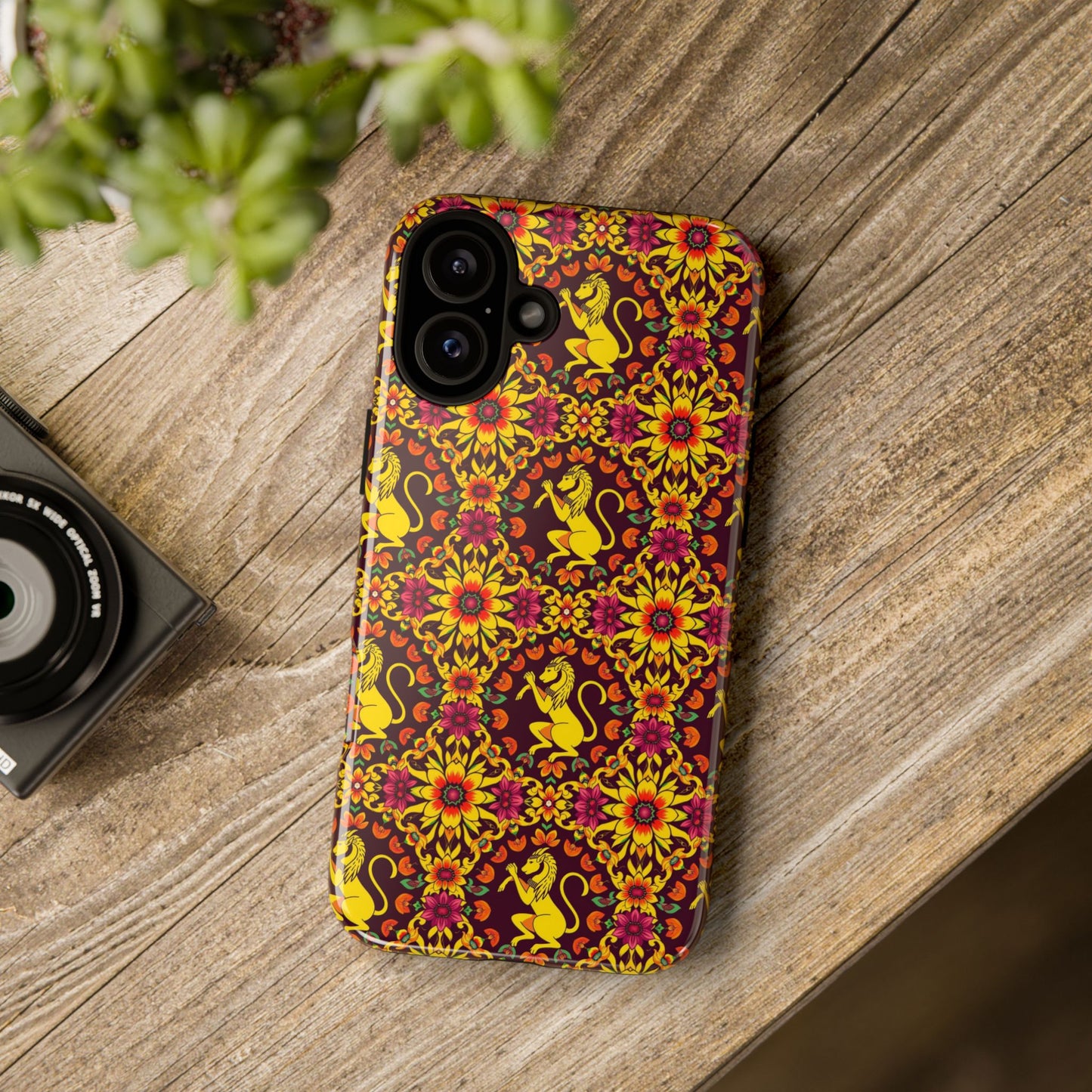 Tough Cases, Virgo, Zodiac v1, Flower Pattern