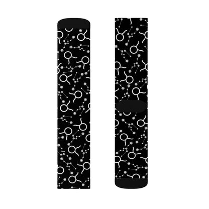 Zodiac Sublimation Socks Taurus Zodiac sign