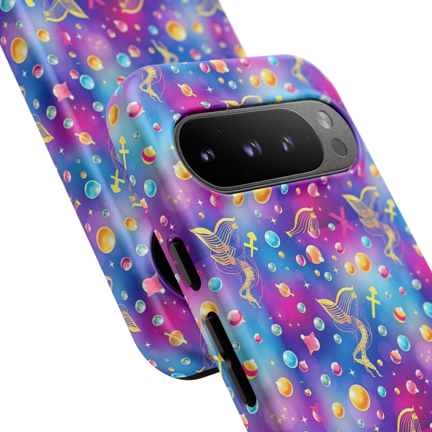 Tough Cases, Sagittarius, Zodiac v3, Bubble Pattern