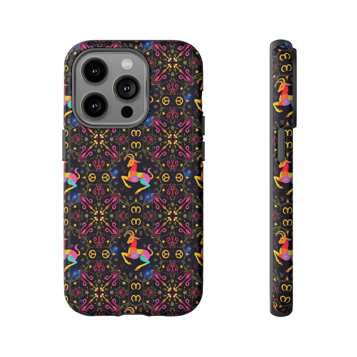 Tough Cases, Capricorn, Zodiac v2, Metal Pattern