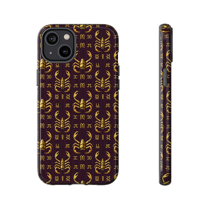 Tough Cases, Scorpio, Zodiac v2, Metal Pattern