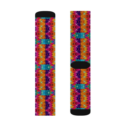 Sublimation Socks, Pisces, Zodiac, Shapes Pattern