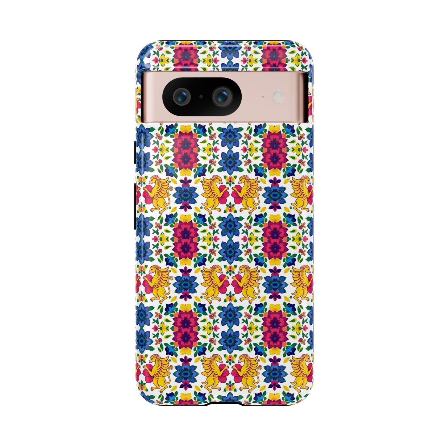 Tough Cases, Gemini, Zodiac, Flower Pattern