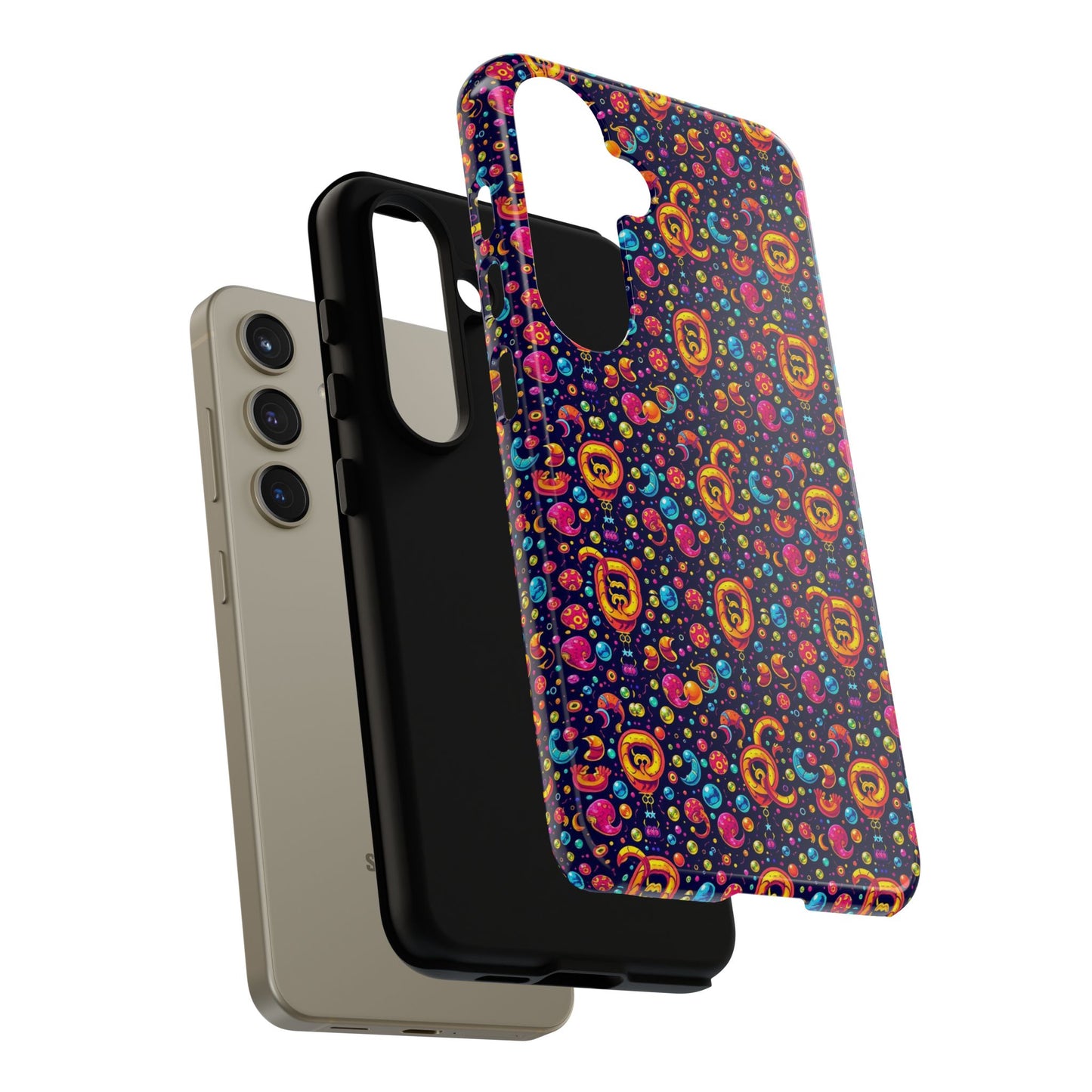 Tough Cases, Aquarius, Zodiac v1, Bubble Pattern
