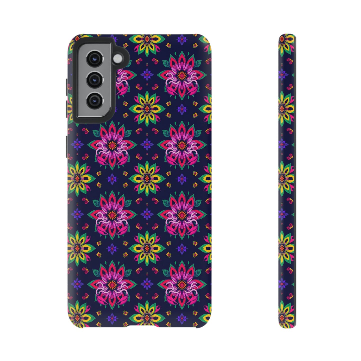 Tough Cases, Scorpio, Zodiac v4, Flower Pattern