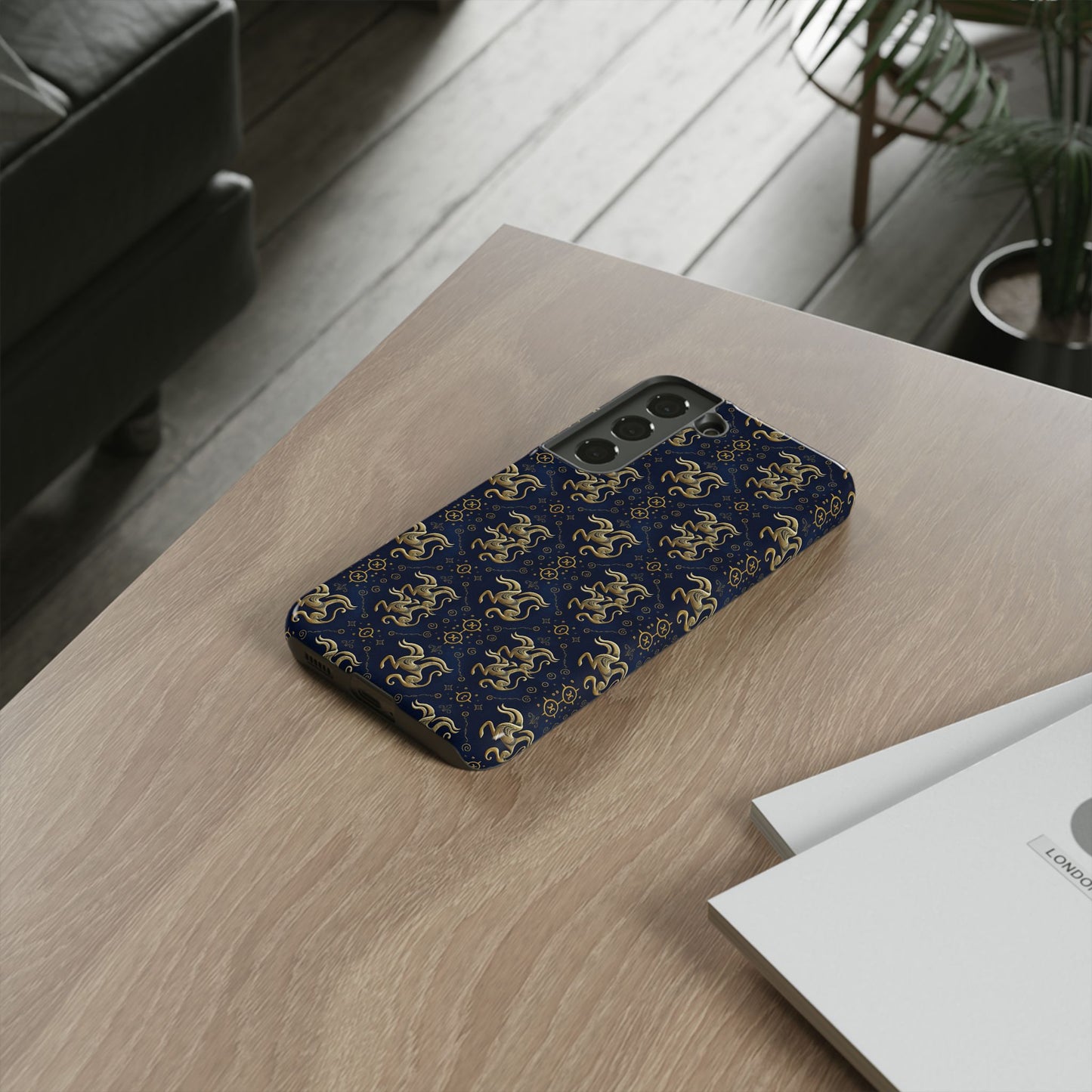 Tough Cases, Aquarius, Zodiac v2, Metal Pattern