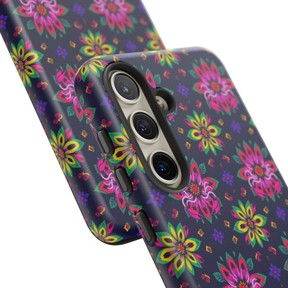 Tough Cases, Scorpio, Zodiac v4, Flower Pattern