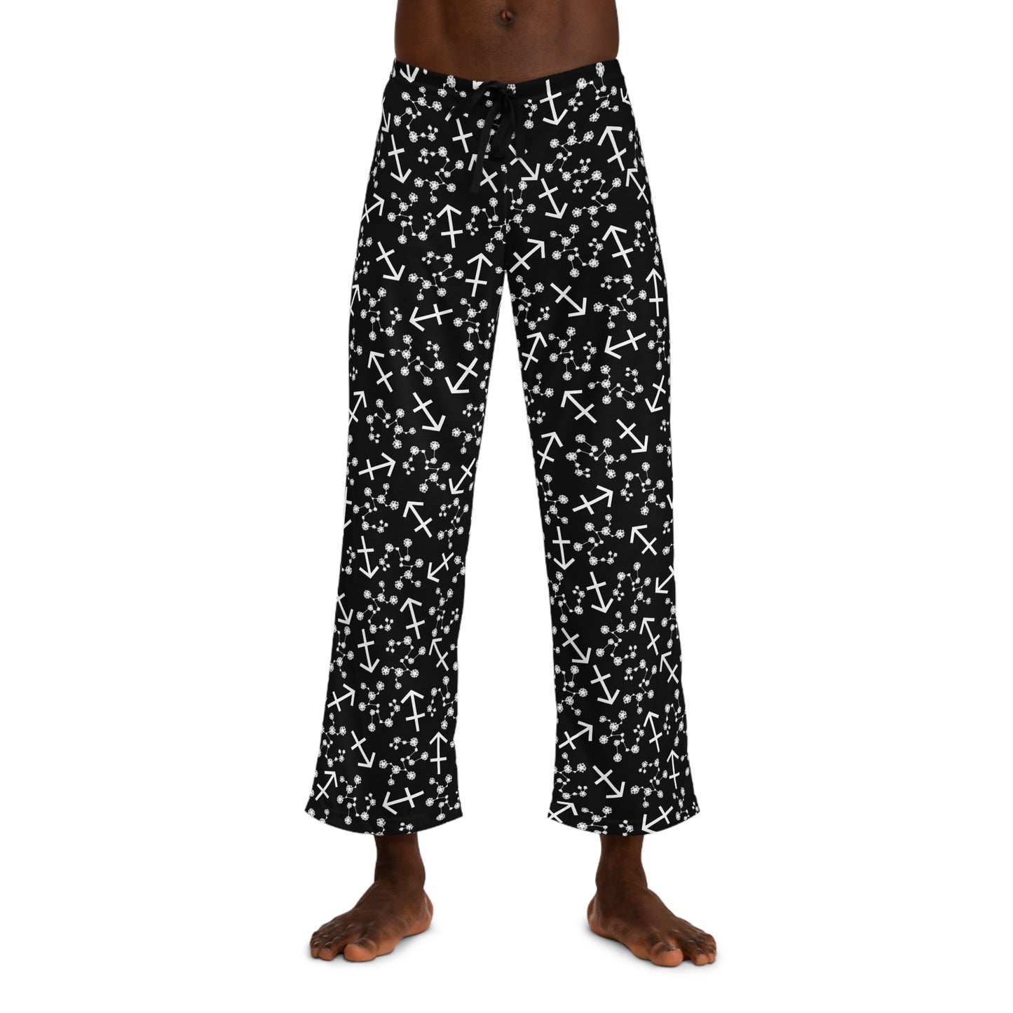 Men's Zodiac Pajama Pants (AOP) Sagittarius Zodiac Sign