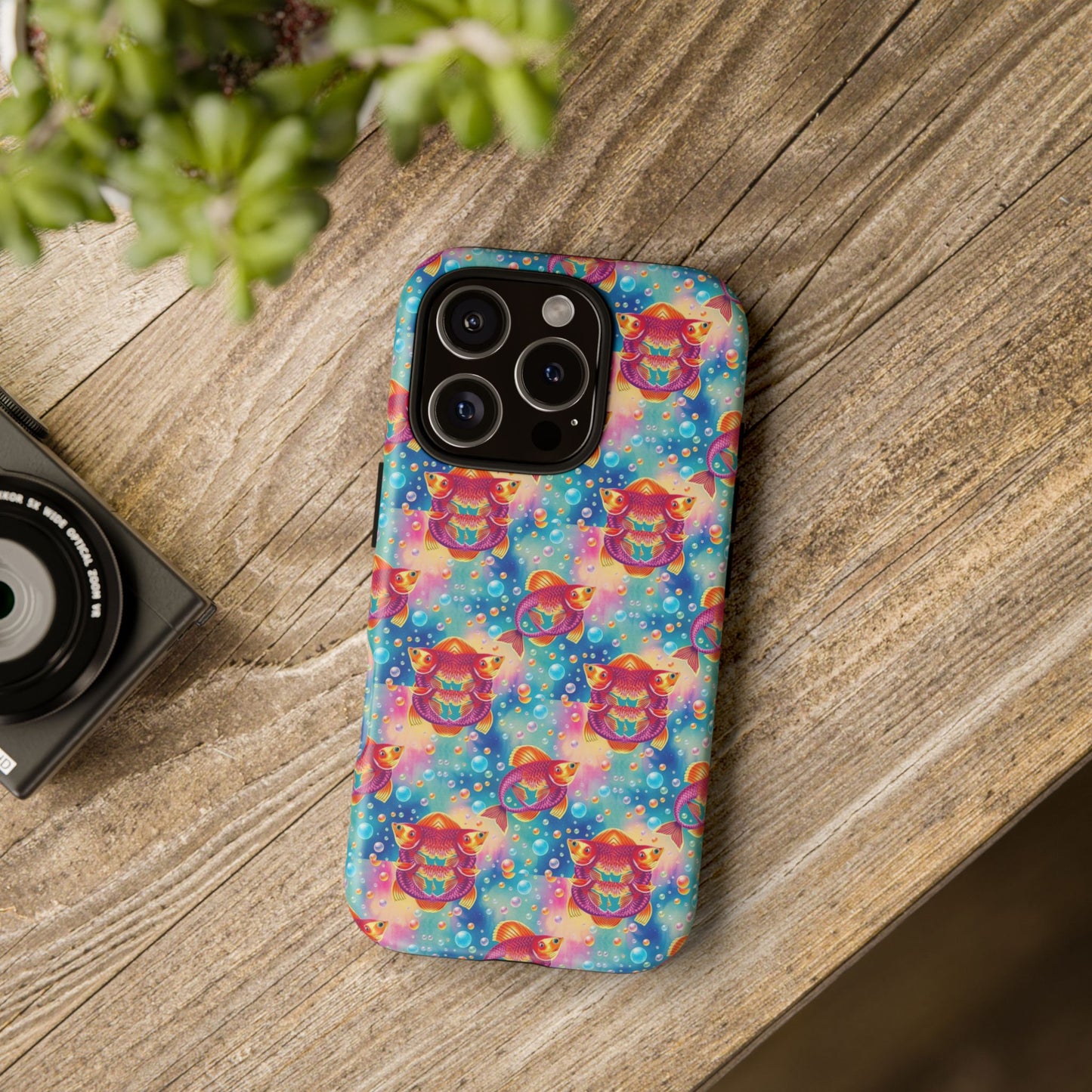 Tough Cases, Pisces, Zodiac v1, Bubble Pattern