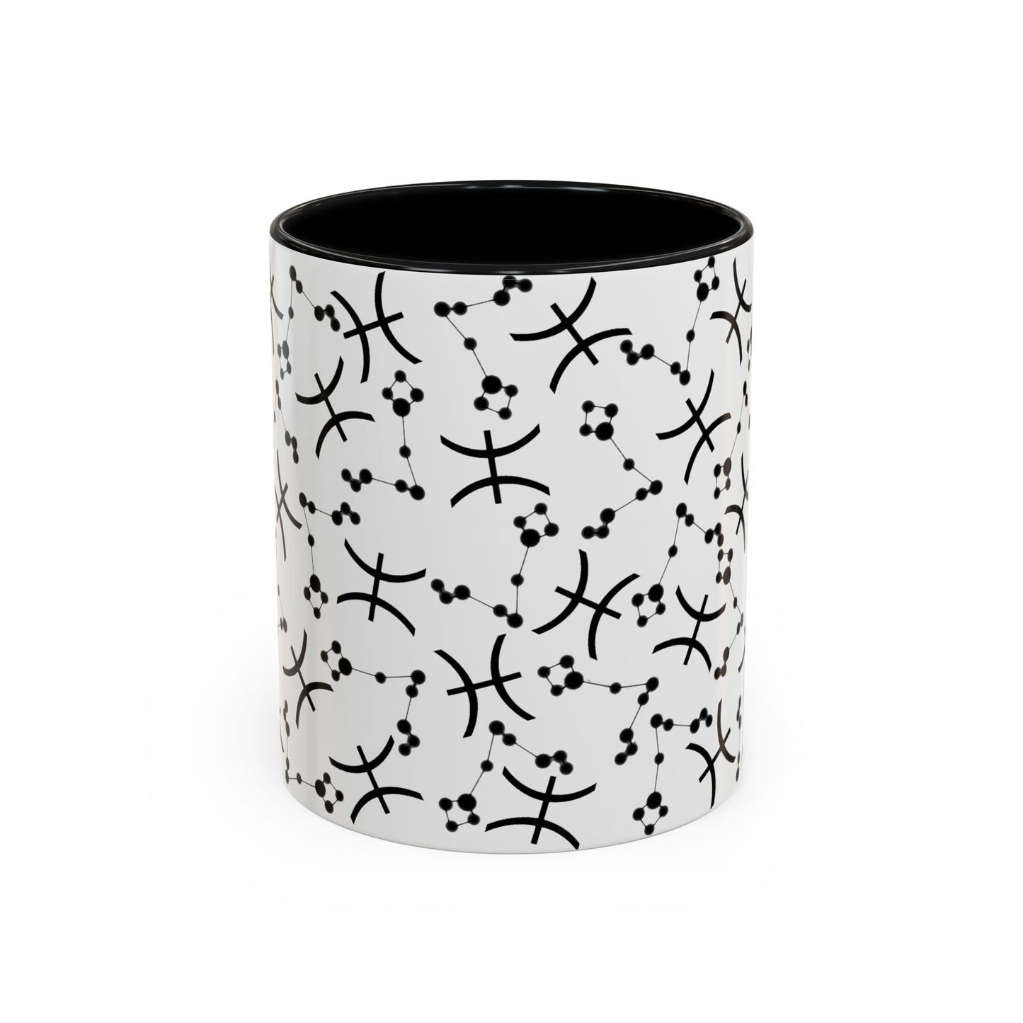 Accent Coffee Mug with the Pisces sign (11, 15oz)