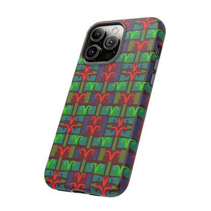 Tough Cases, Aries, Zodiac v2, Shape Pattern
