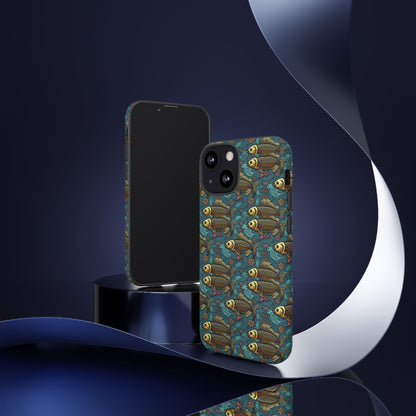 Tough Cases, Pisces, Zodiac v1, Metal Pattern