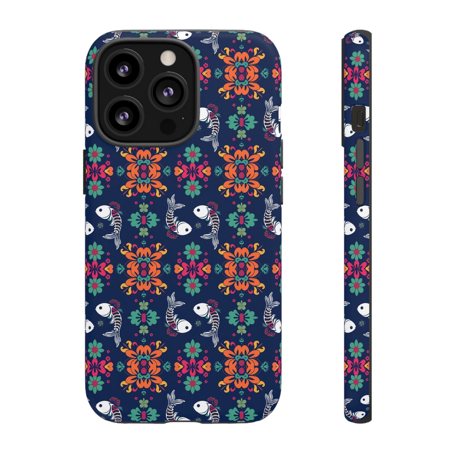 Tough Cases, Pisces, Zodiac, Flower Pattern