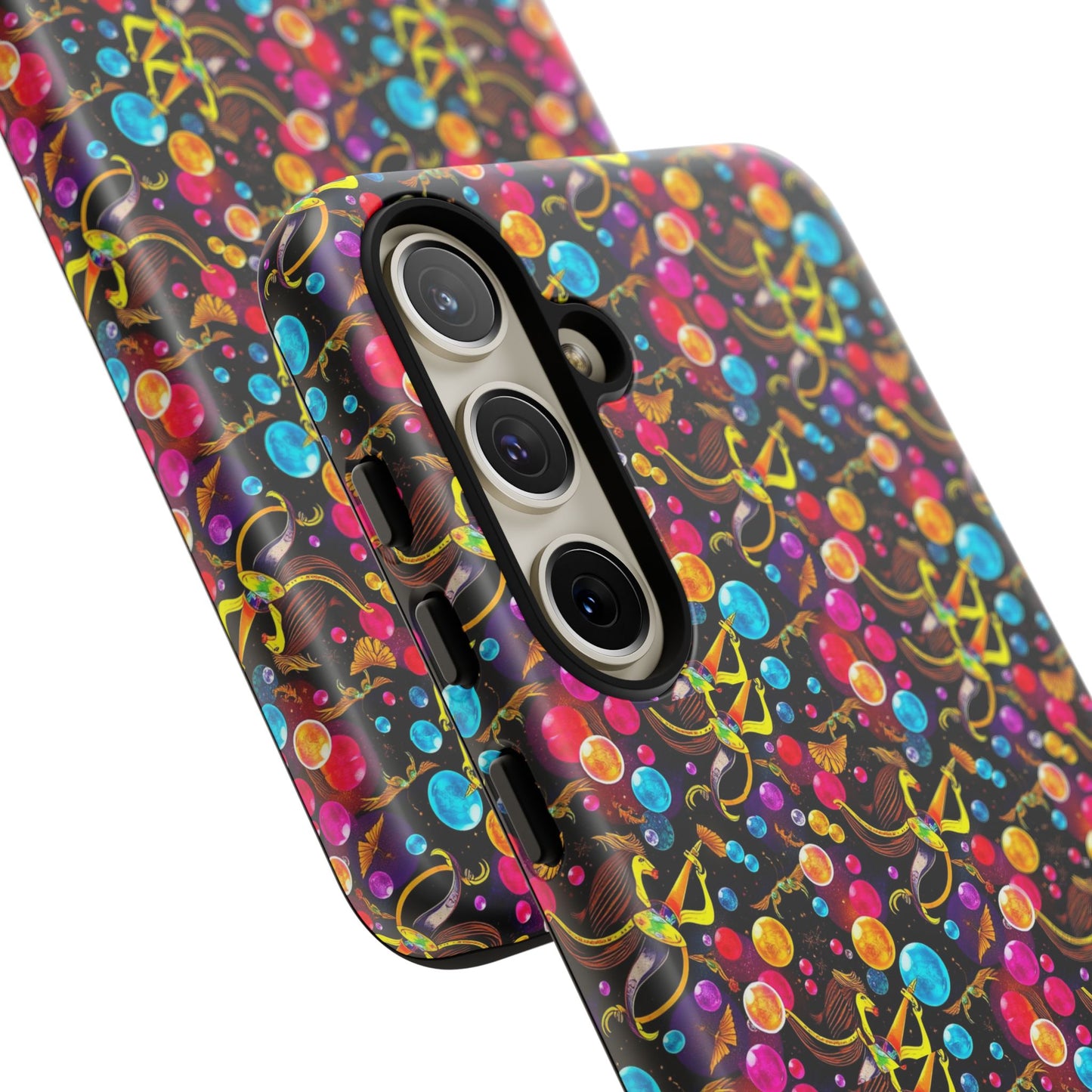 Tough Cases, Sagittarius, Zodiac v1, Bubble Pattern