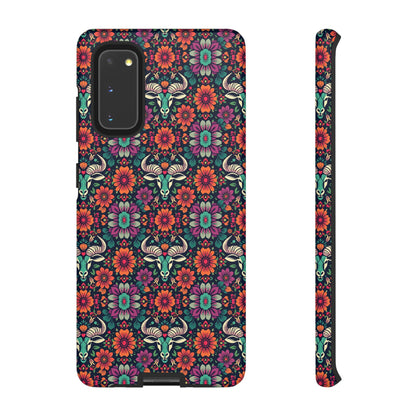 Tough Cases, Taurus, Zodiac v4, Flower Pattern