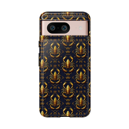 Tough Cases, Scorpio, Zodiac, Metal Pattern
