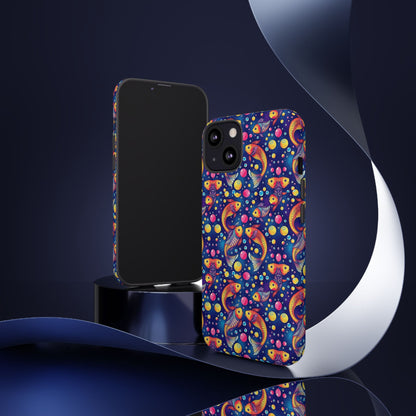 Tough Cases, Pisces, Zodiac, Bubble Pattern