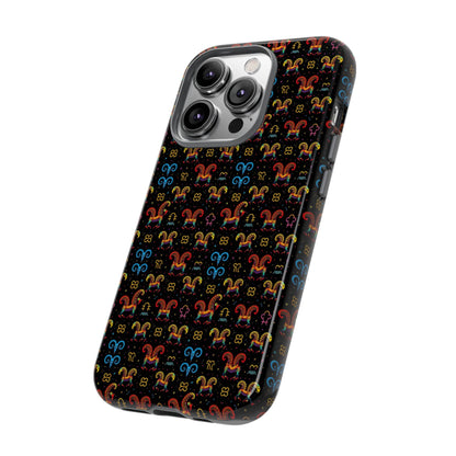 Tough Cases, Aries, Zodiac v1, Metal Pattern