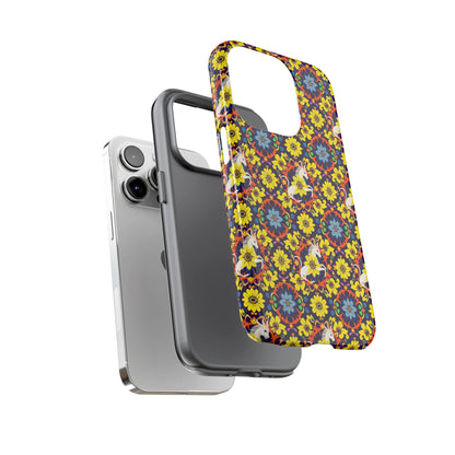 Tough Cases, Aquarius, Zodiac v3, Flower Pattern