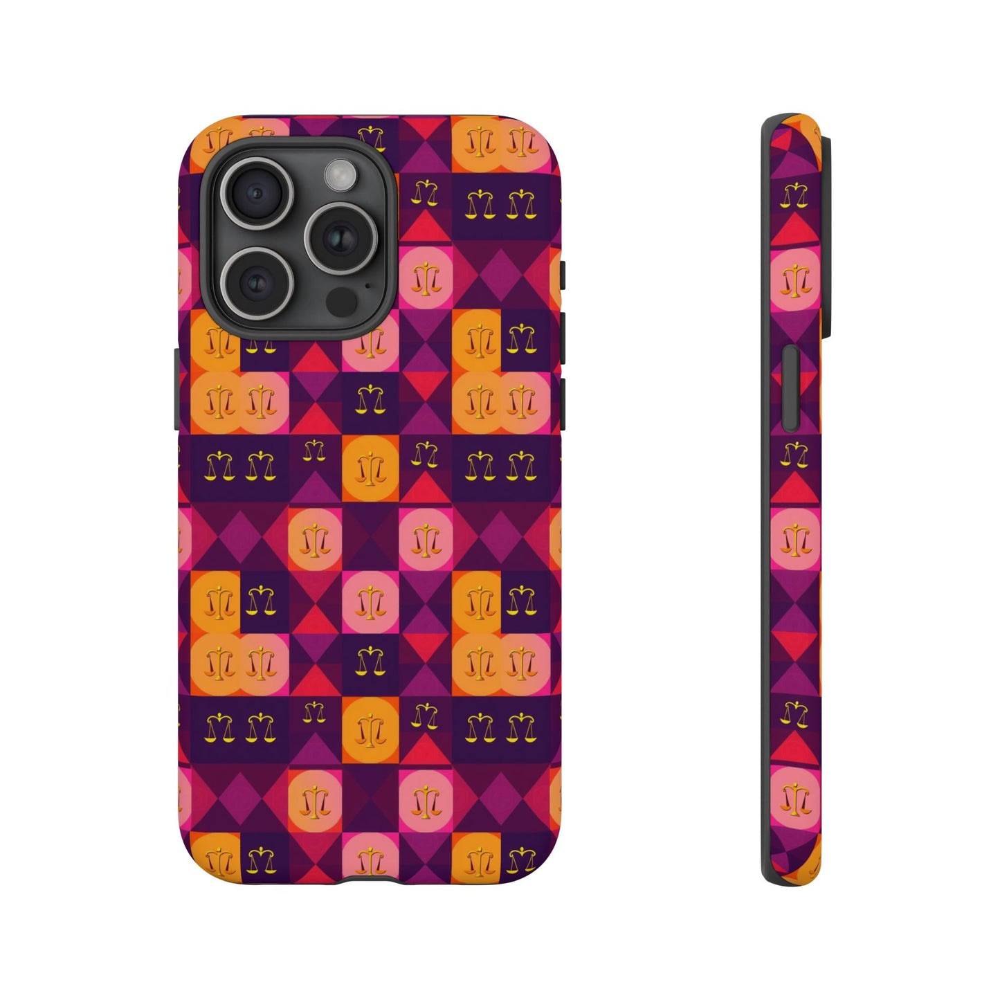 Tough Cases, Libra, Zodiac v1, Shape Pattern