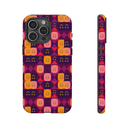 Tough Cases, Libra, Zodiac v1, Shape Pattern