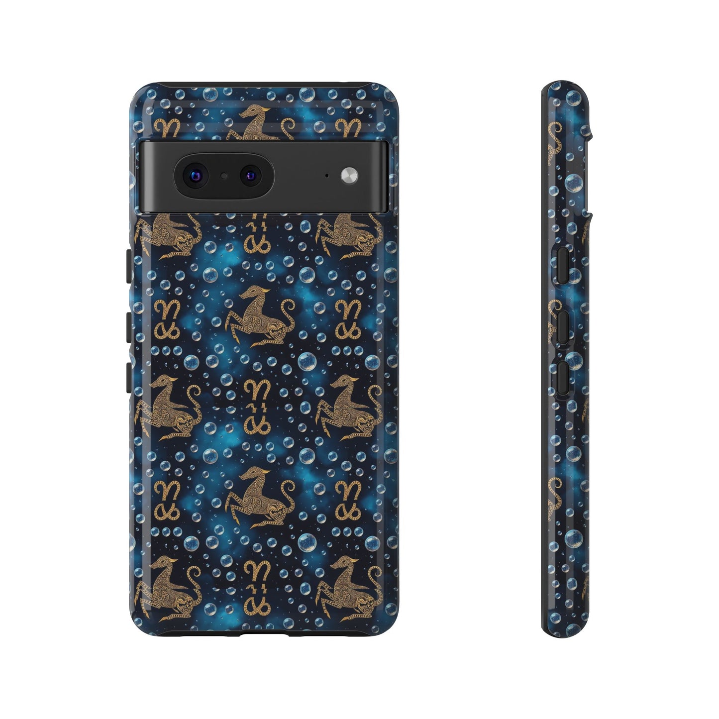 Tough Cases, Capricorn, Zodiac, Bubble Pattern