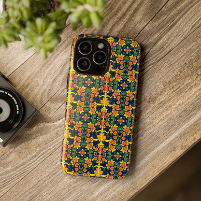 Tough Cases, Libra, Zodiac v3, Flower Pattern