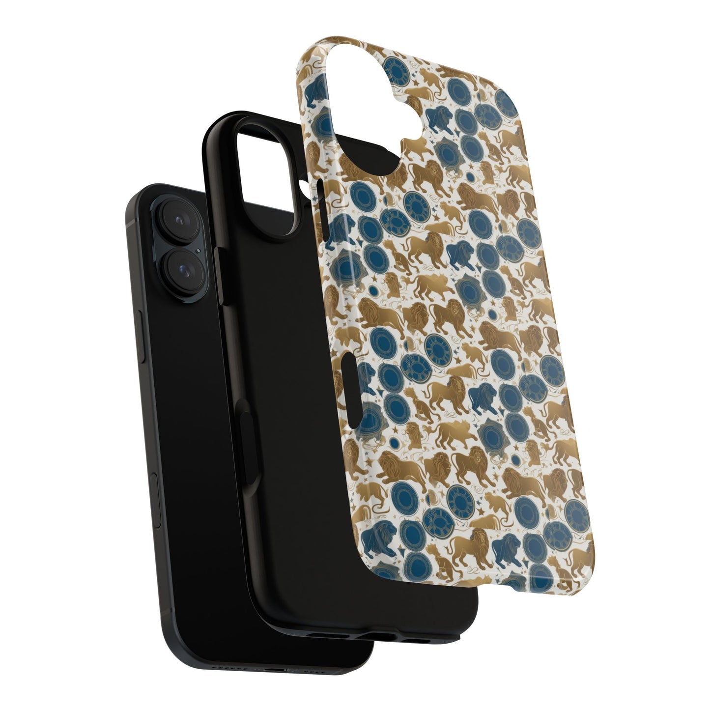 Tough Cases, Leo, Zodiac v2, Metal Pattern