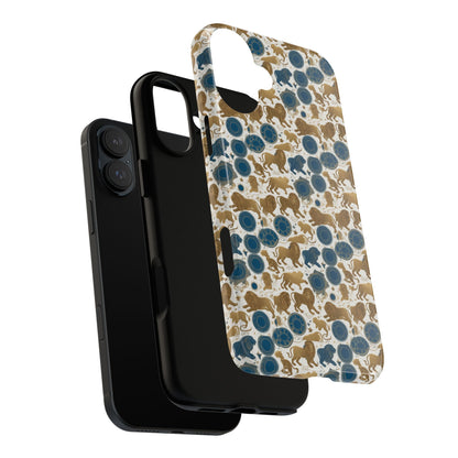 Tough Cases, Leo, Zodiac v2, Metal Pattern